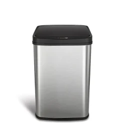 Stainless Steel Motion Sensor Trash Can, 13.2 Gal. (DZT-50-28)<Nine Stars Hot