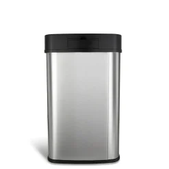 Stainless Steel Motion Sensor Trash Can, 13.2 Gal. (DZT-50-28)<Nine Stars Hot