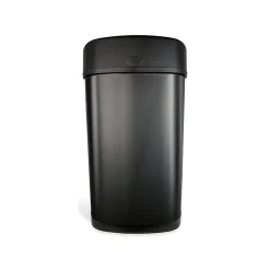 Stainless Steel Sensor Trash Can, 13.2-Gallon, Black (DZT-50-9BK)<Nine Stars Outlet