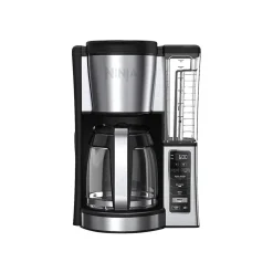 Ninja 12-Cups Automatic Drip Coffee Maker, Silver (CE251)