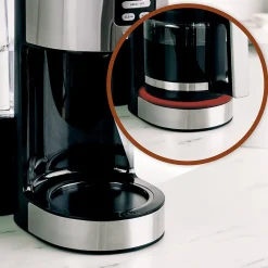 Ninja 14-Cups Automatic Drip Coffee Maker, Black & Stainless Steel (DCM201)