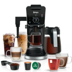 Ninja 12-Cups Single Serve & Automatic Drip Coffee Maker, Black (CFP301)