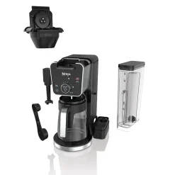 Ninja 12-Cups Single Serve & Automatic Drip Coffee Maker, Black (CFP301)