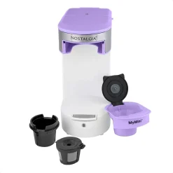 Nostalgia MyMini 2-Cups Single Serve Coffee Maker, Lavender (NMPCCPGC1LVS)