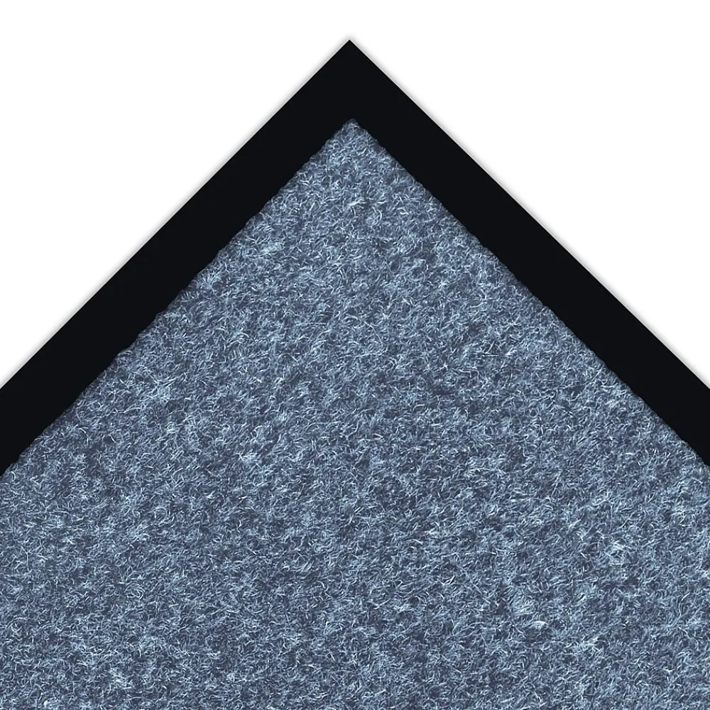 NoTrax Akro Sabre Decalon Fiber Better Entrance Floor Mat, 36" x 60", Slate Blue (130S0035BU)
