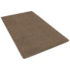 NoTrax Barrier Rib Tufted Polypropylene Yarn Superior Entrance Floor Mat, 3' x 5', Brown