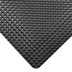 NoTrax Bubble Trax Grande Vinyl Anti-Fatigue Mat, 60" x 36", Black