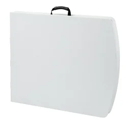 Folding Tables*National Public Seating NPS Heavy Duty Fold-in-Half Table, 30 x 72, Speckled Gray (BMFIH30721)