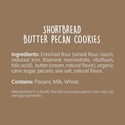 Nunbelievable Butter Pecan Shortbread Cookie, 1.3 oz, 18/Pack (220-02246)