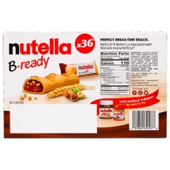 Nutella B-Ready Cookies, 36 Packs/Box (220-02147)