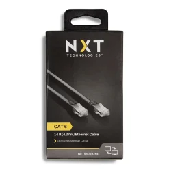 NXT Technologies ™ 14' CAT-6 Cable, Black (NX29776)
