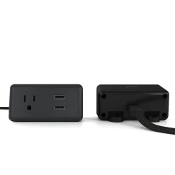 NXT Technologies ™ 5' Extension Cord, 2-Outlet, Black (NX56823)