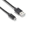 4 Ft. Braided USB-A to Micro-USB Charging Cable for Samsung/Android, Black (NX54334)<NXT Technologies Sale