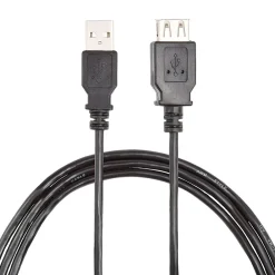 NXT Technologies ™ 15' USB A to USB A Cable, Male to Female, Black (NX29741)