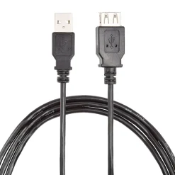 NXT Technologies ™ 6' USB A to USB A Cable, Male to Female, Black (NX29753)