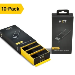 Clearance NXT Technologies ™ 16GB USB 3.0 Type A Flash Drive, Black, 10/Pack (NX56890-US/CC)