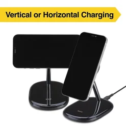 ™ Magnetic Wireless Charging Stand with USB-C Cable for iPhone 12/13, Black (NX60458)<NXT Technologies Discount