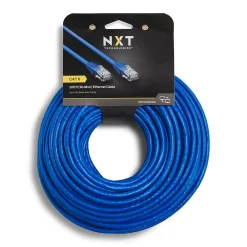 NXT Technologies ™ NX56837 100' CAT-6 Cable, Blue