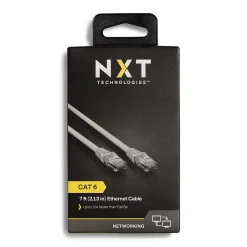 NXT Technologies ™ NX56838 7' CAT-6 Cable, Gray