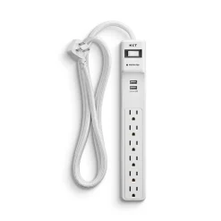 NXT Technologies ™ 6-Outlet Plus USB Surge Protector, 6' Cord, 900 Joules (NX54315)