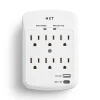 NXT Technologies ™ 6-Outlet Plus USB Outlet Surge Protector, 900 Joules (NX61427)