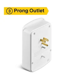 NXT Technologies ™ 6-Outlet Plus USB Outlet Surge Protector, 900 Joules (NX61427)