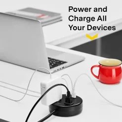 NXT Technologies ™ 2-Outlet Plus USB Surge Protector, 5' Cord, 500 Joules (NX61428)