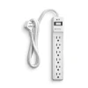 NXT Technologies 6-Outlet Surge Protector, 4' Cord, 600 Joules (NX54312)