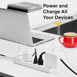 NXT Technologies ™ 6-Outlet Surge Protector, 8' Cord, 900 Joules (NX54314)