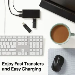 NXT Technologies ™ 7-Port USB 3.0 Hub, Black (NX29746)