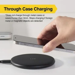 ™ Qi Wireless Charger with USB-C Cable, Black (NX60454)<NXT Technologies Online