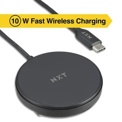 ™ Wireless Magnetic Charger Bundle for Most Smartphones, Black (NX60457)<NXT Technologies Discount