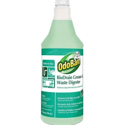 Bio-Drain Grease And Waste Digester, Floral Scent, 32 Oz, 12/Carton (ODO28062Q12)<ODOBAN Clearance
