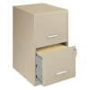 File Cabinets*Office Designs 2 Drawer Vertical File Cabinet, Putty/Beige, Letter, 18''D (17369)