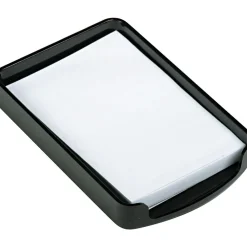 Pop-Up Dispensers*Officemate 2200 Series Memo Holder, Black, 1 1/16"H x 4 3/4"W x 7 3/4"L