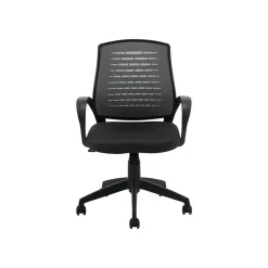 Office Chairs*Offices to go Mesh Back Fabric Manager Chair, Gray and Black (OTG10902B)