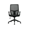 Office Chairs*Offices to go Mesh Back Luxhide Task Chair, Black (OTG3191BL20)