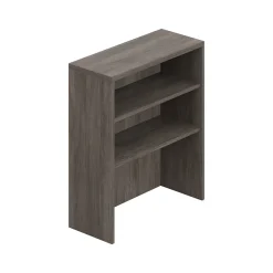 Bookcases*Offices to go 2-Shelf 36"H Table Top Bookcase Artisan Gray (TDSL36HOAGL)