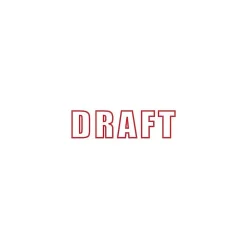 Stamps & Stamp Pads|Offistamp ® Pre-Inked Stamp, "Draft", Red Ink