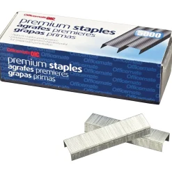 Staples|Officemate OIC® Premium Standard Staples, 1/4", 5,000/Box