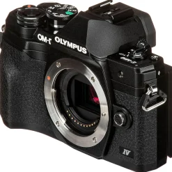 Olympus OM-D E-M10 Mark IV 20.3 Megapixel Mirrorless Camera Body Only, Black (V207130BU000)