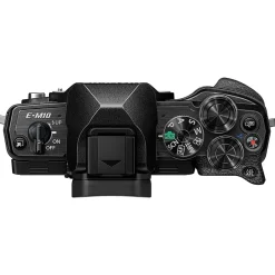 Olympus OM-D E-M10 Mark IV 20.3 Megapixel Mirrorless Camera Body Only, Black (V207130BU000)