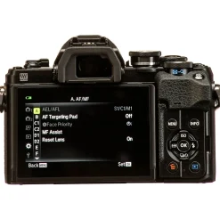 Olympus OM-D E-M10 Mark IV 20.3 Megapixel Mirrorless Camera Body Only, Black (V207130BU000)