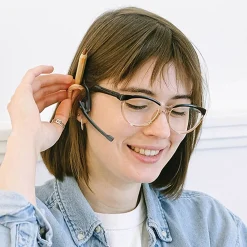 Chat+ Wireless Noise Canceling On-Ear, Bluetooth, Black (OPNCHAT)<OPN Sound Clearance