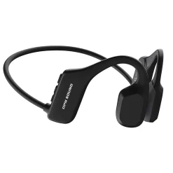 Mercato Bluetooth Open-Ear Neckband Headphones with Microphone, Black (DA3000BL)<OPN Sound