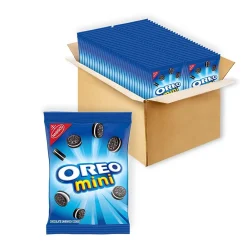 Oreo Mini Chocolate Sandwich Cookies, 1.5 oz, 60/Carton (NFG00011)