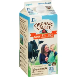 Organic Valley 1% Milk, 64 oz., 3/Pack (307-00349)