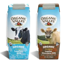 Organic Valley Aseptic Single Serve Milk Variety Pack, 8 Oz, 24/Pack (600-00724)