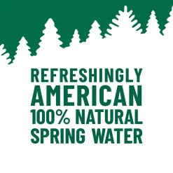 Poland Spring ORIGIN, 100% Natural Spring Water, 900 mL, Recycled Plastic Bottle (12 Count)