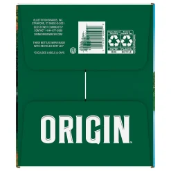 Poland Spring ORIGIN, 100% Natural Spring Water, 900 mL, Recycled Plastic Bottle (12 Count)